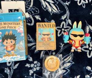 Franky from the Pop Mart Labubu The Monsters x One Piece blind box series